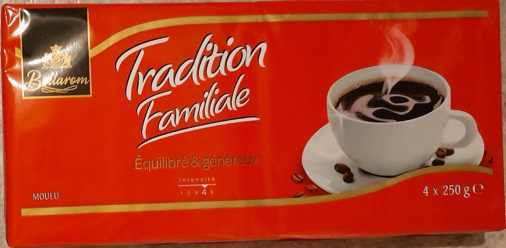 Caf&eacute; moulu Bellarom tradition familiale Cuisine