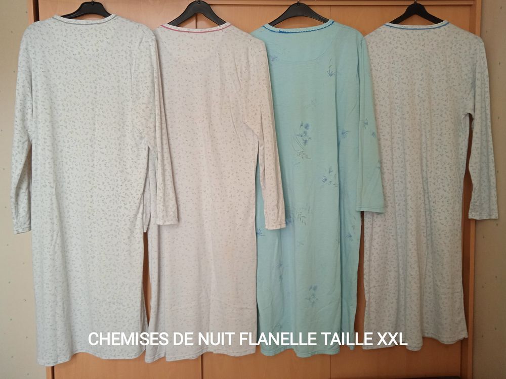Chemises de nuit flanelle Vêtements