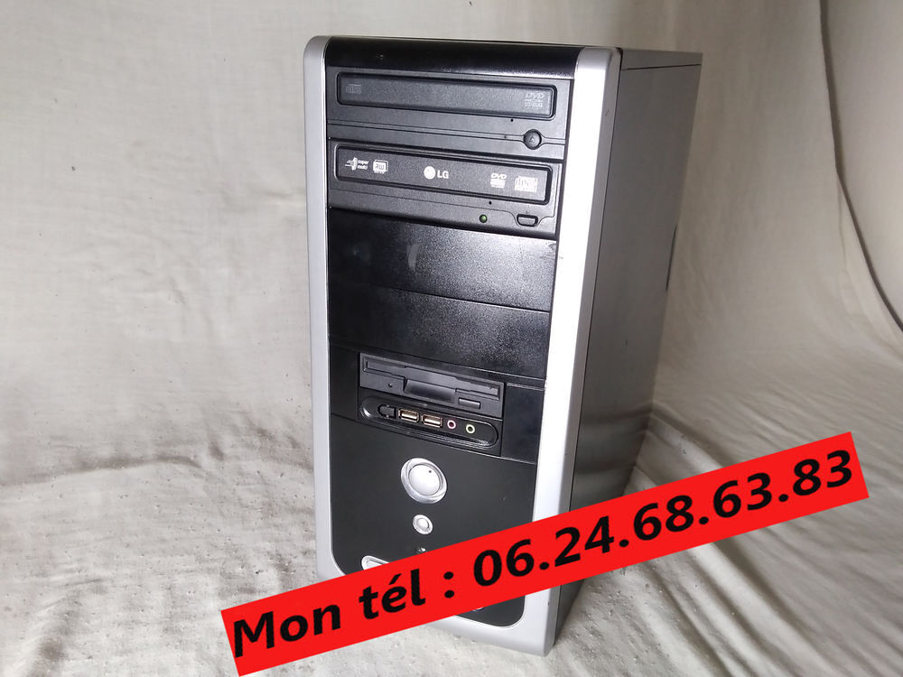 Tour de PC jeux Gamer Windows carte graphique Matériel informatique