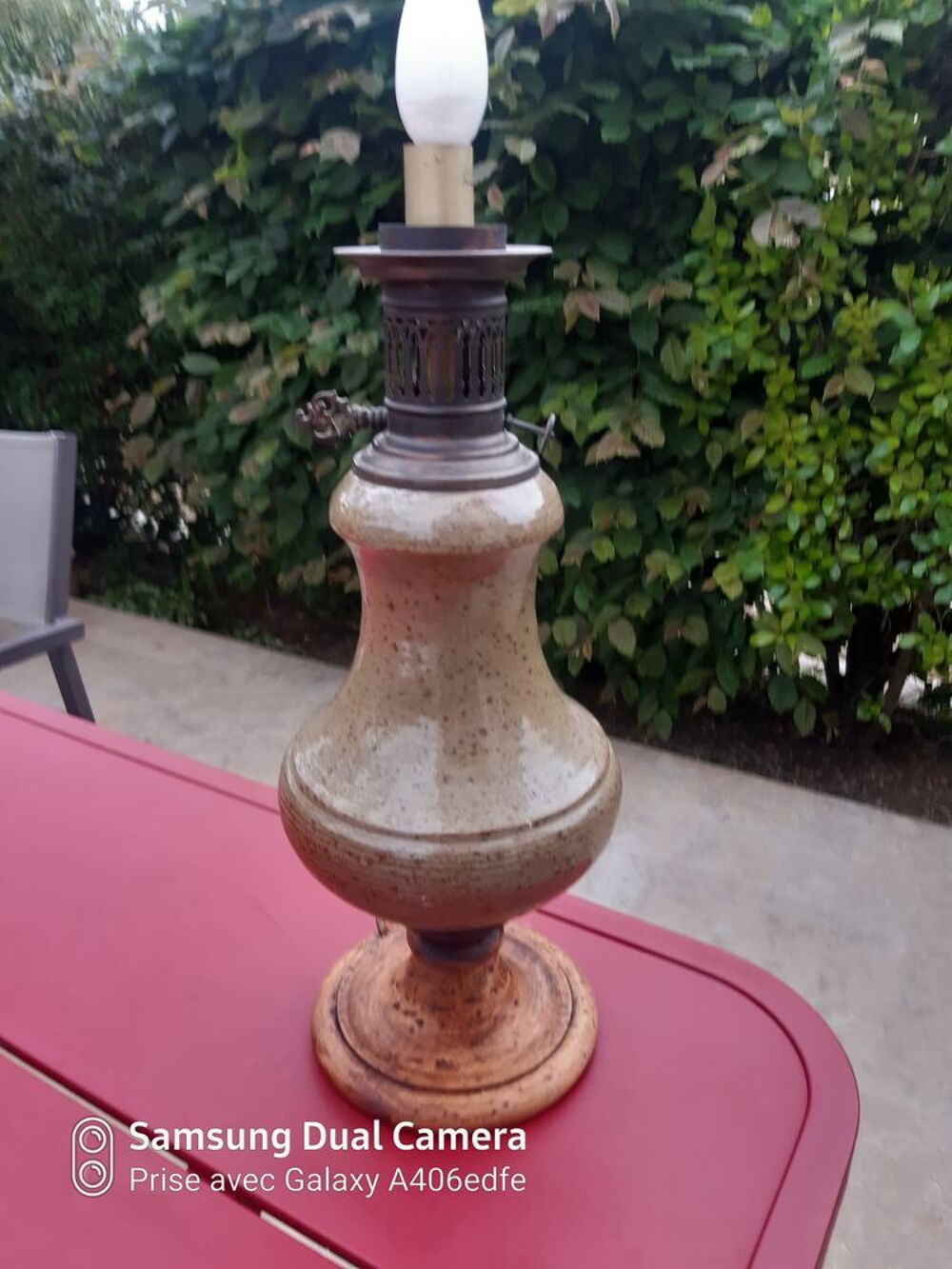 Pied de lampe de sol vintage Décoration