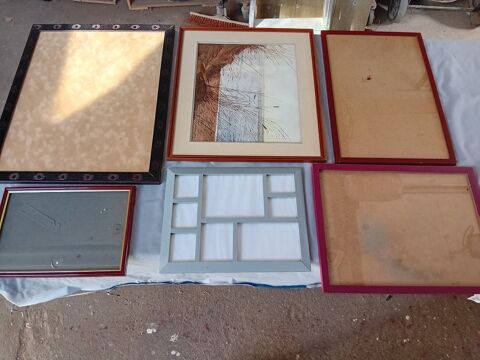 lot de 6 tableaux sous verre, porte photos 15 Combrée (49)