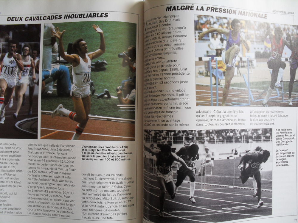 Livres sur les sports et jeux olympiques Livres et BD