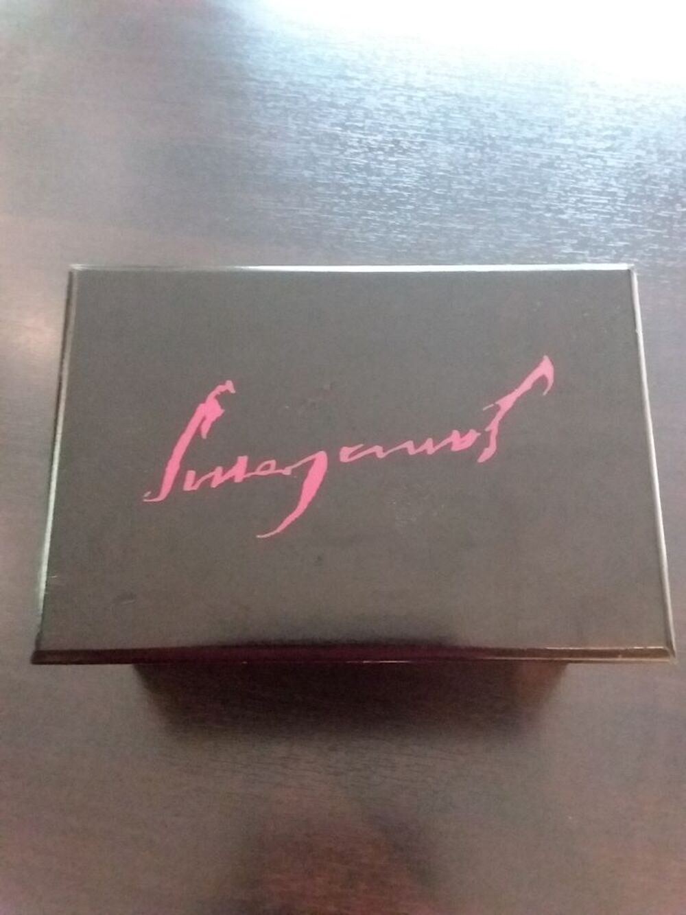 Serge Gainsbourg Coffret bois VHS de collection 
