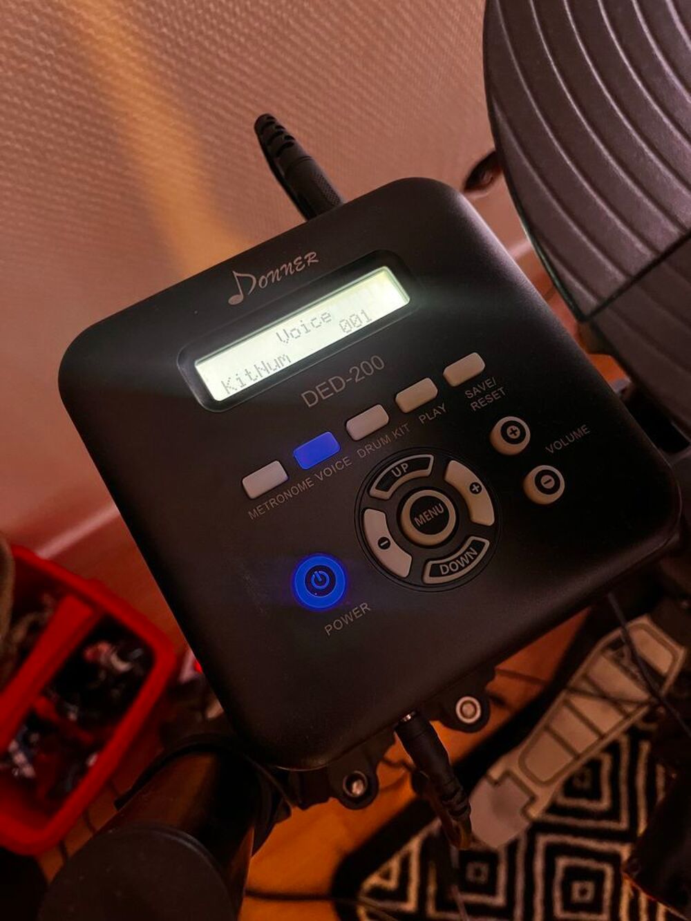 Donner DED-200 + Ampli ACB50 €" Batterie &eacute;lectronique compl&egrave;te €" Tr&egrave;s bon &eacute;tat Instruments de musique