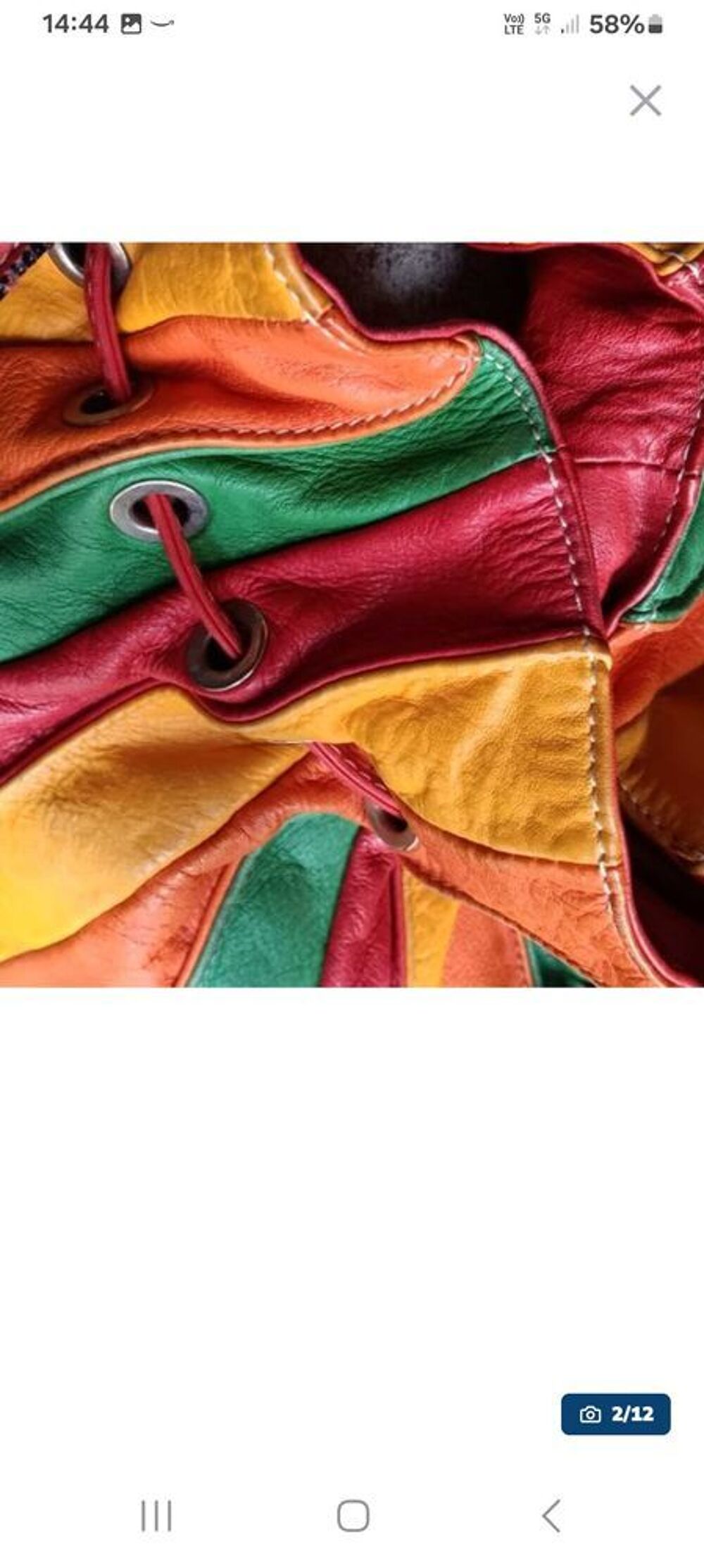 sac bourse cuir Maroquinerie