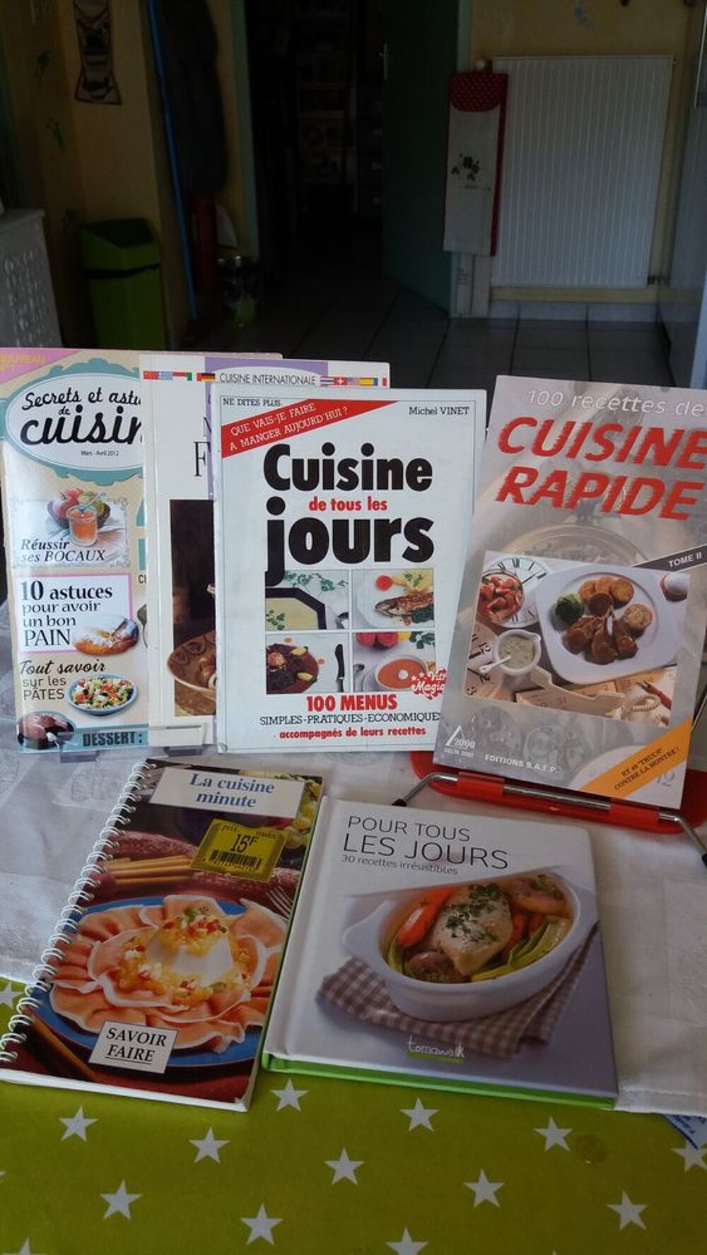 Lot de 6 magazines de cuisine Livres et BD