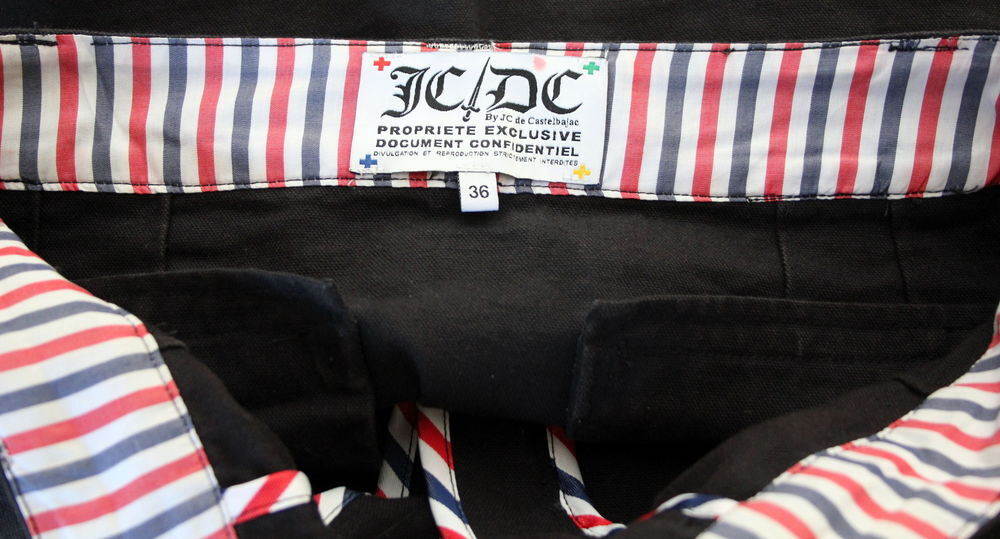 Jupe courte noire J.C de CASTELBALJAC T.36 Vêtements