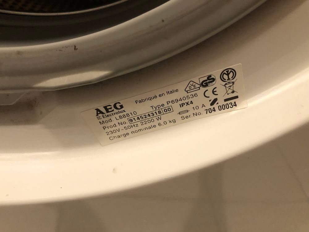 Lave linge AEG Electroménager