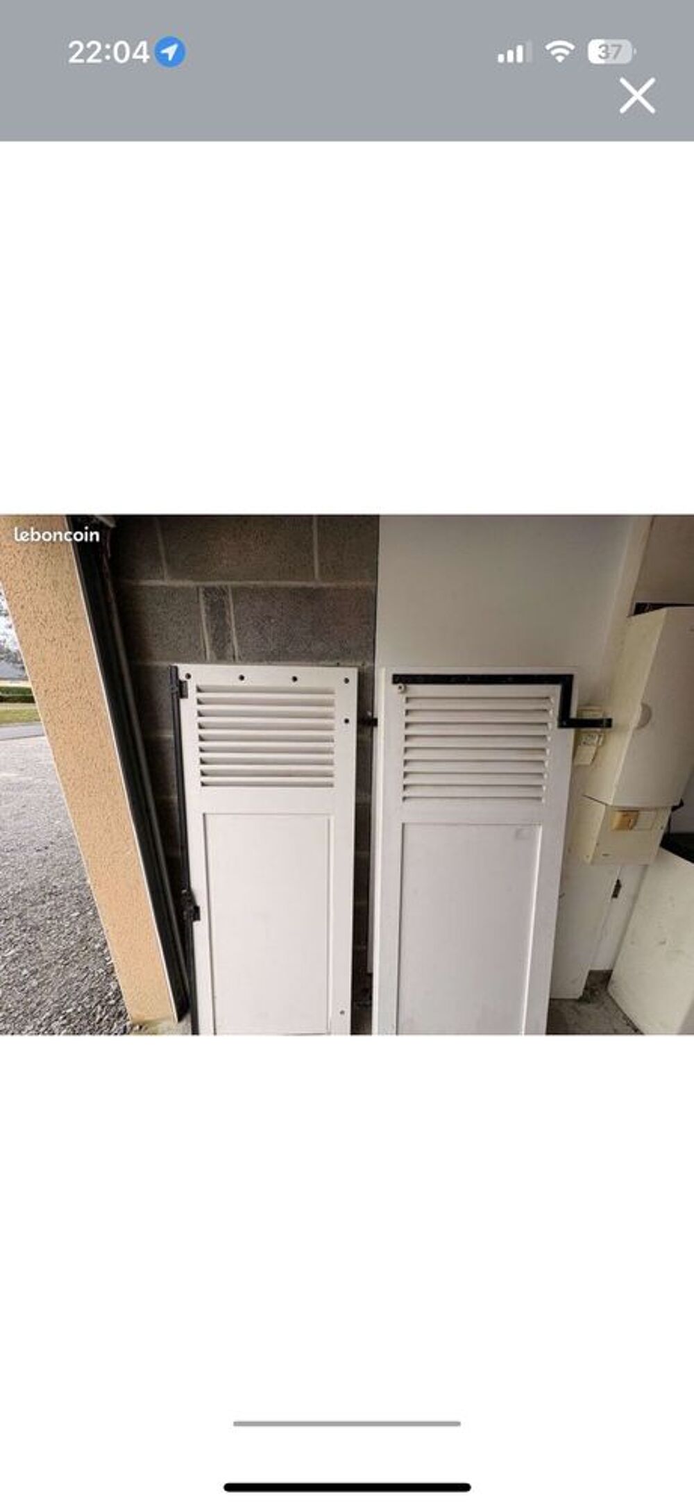 volet en bois Bricolage