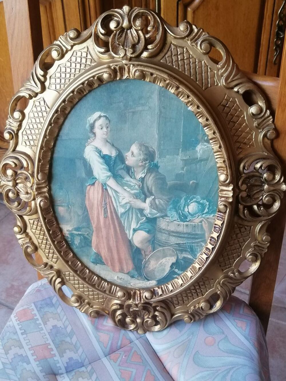 TABLEAU BAROQUE LA BELLE CUISINIERE Décoration