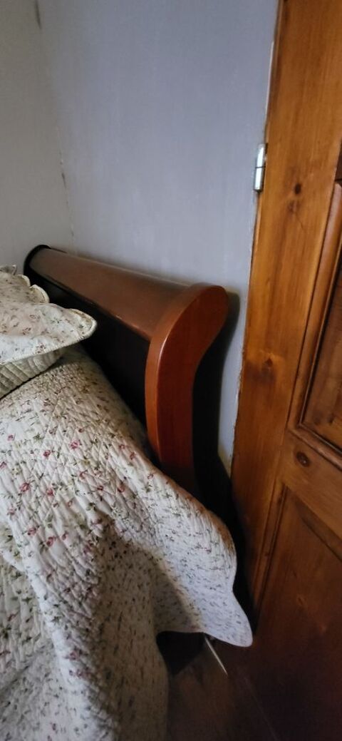 Lit bateau ancien 1 personne 190 Choye (70)