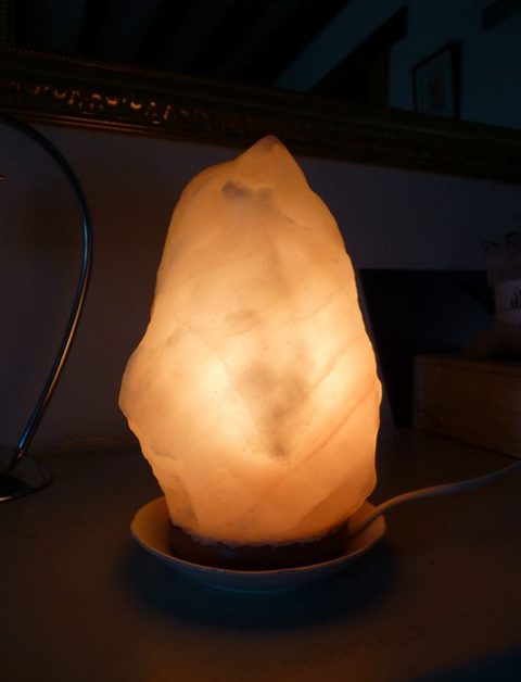 Lampe de sel 3,700 Kg  Haut 22cm 20 Prissac (36)