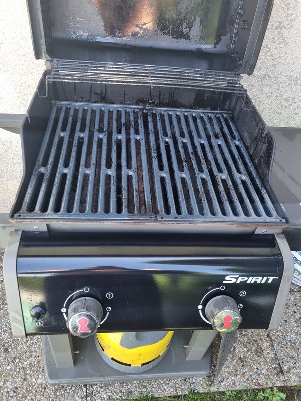 Barbecue &agrave; gaz WEBER.
Jardin