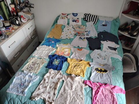 lot v�tements gar�on 12 mois 25 Toudon (06)