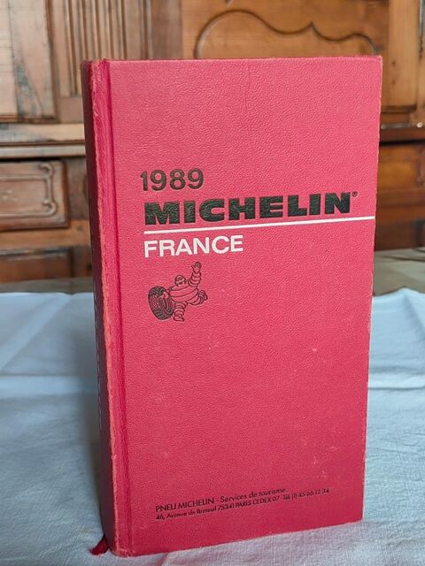 Guide michelin ann�e 1989 15 Avermes (03)
