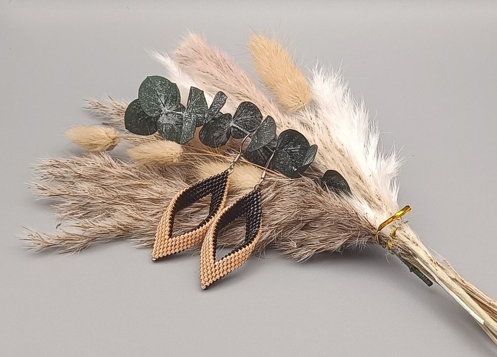 Boucles d'oreilles en perles Miyuki Bijoux et montres