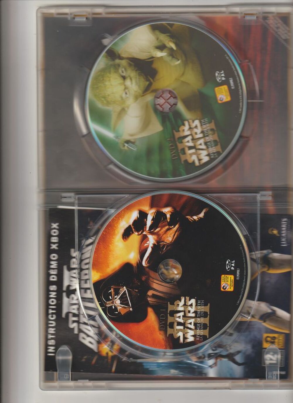 STAR WARS 3 DVD et blu-ray