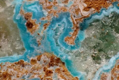 S�n�galite & Turquoise , Mont Kouroudiako , Diakouma , Saray 210 Bertrichamps (54)