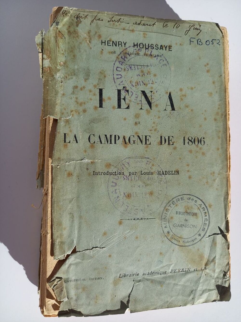 Bataille d' I&eacute;na et Auerstaedt, la campagne de 1806, par Hen Livres et BD