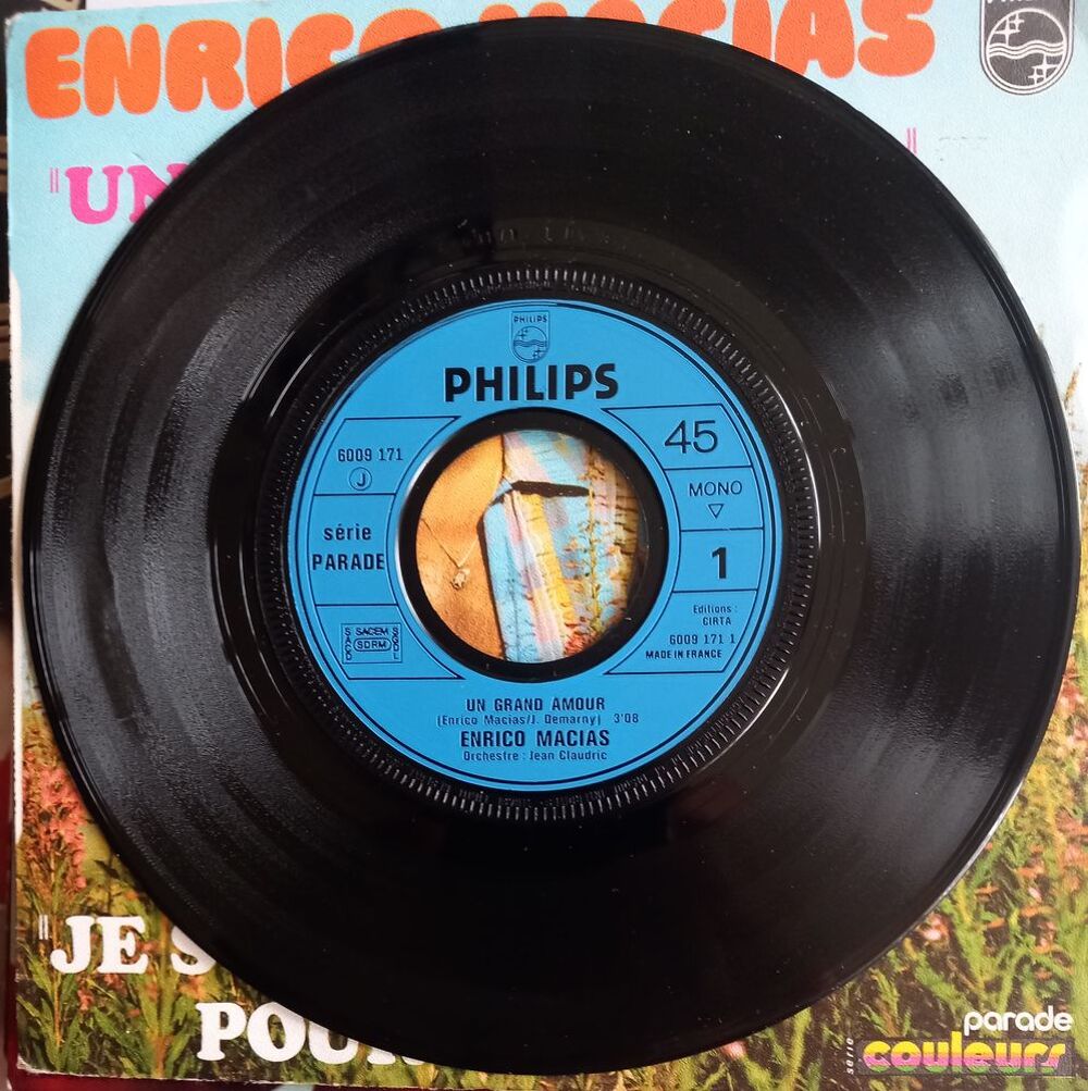 ENRICO MATHIAS / DISQUE VYNIL 45 TOURS / CD et vinyles