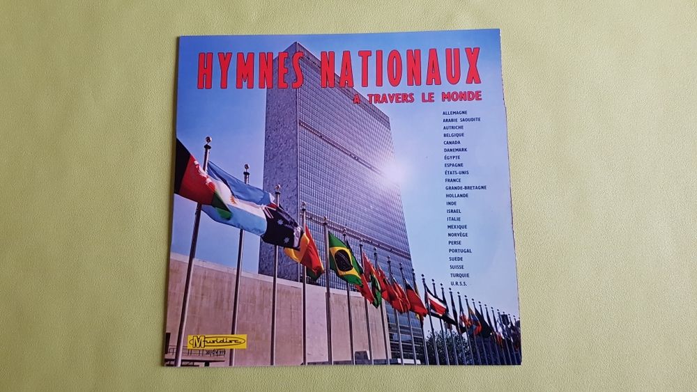 HYMMES NATIONAUX CD et vinyles