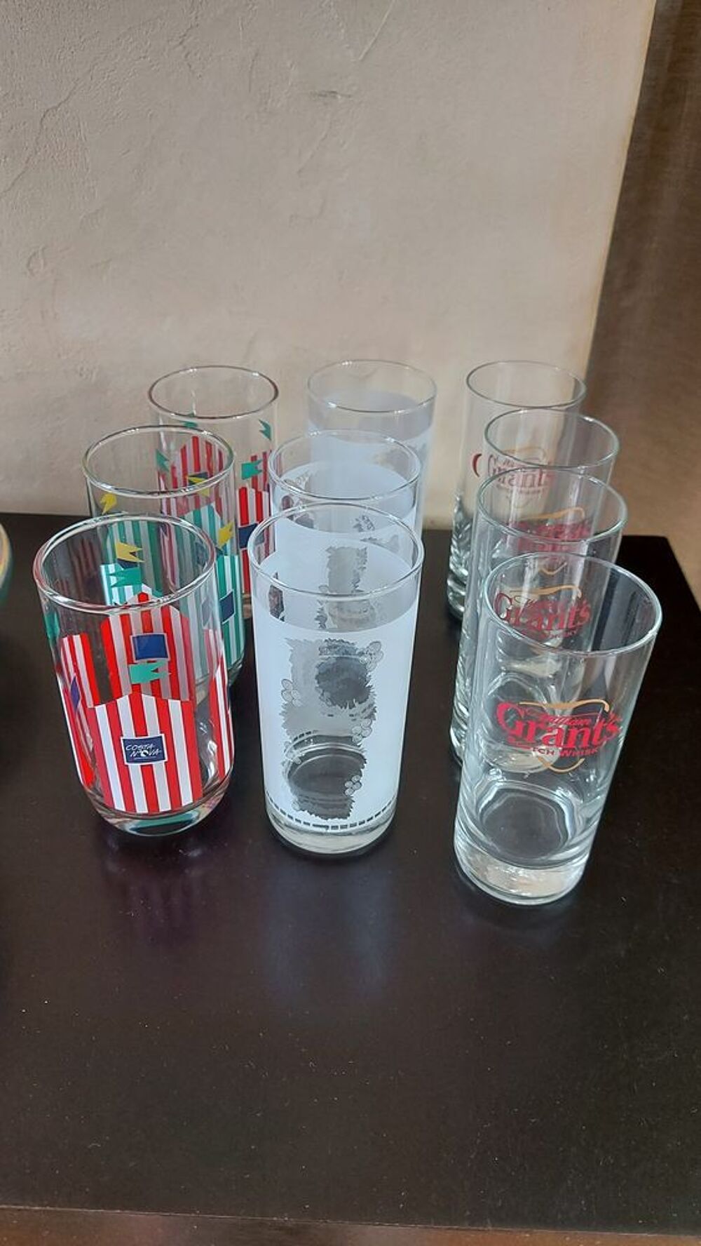 verres (lot vari&eacute;) Cuisine