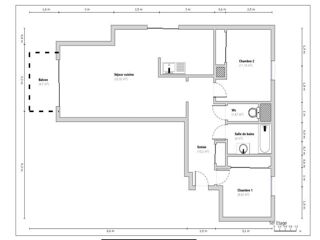  Appartement � vendre 3 pi�ces 69 m�