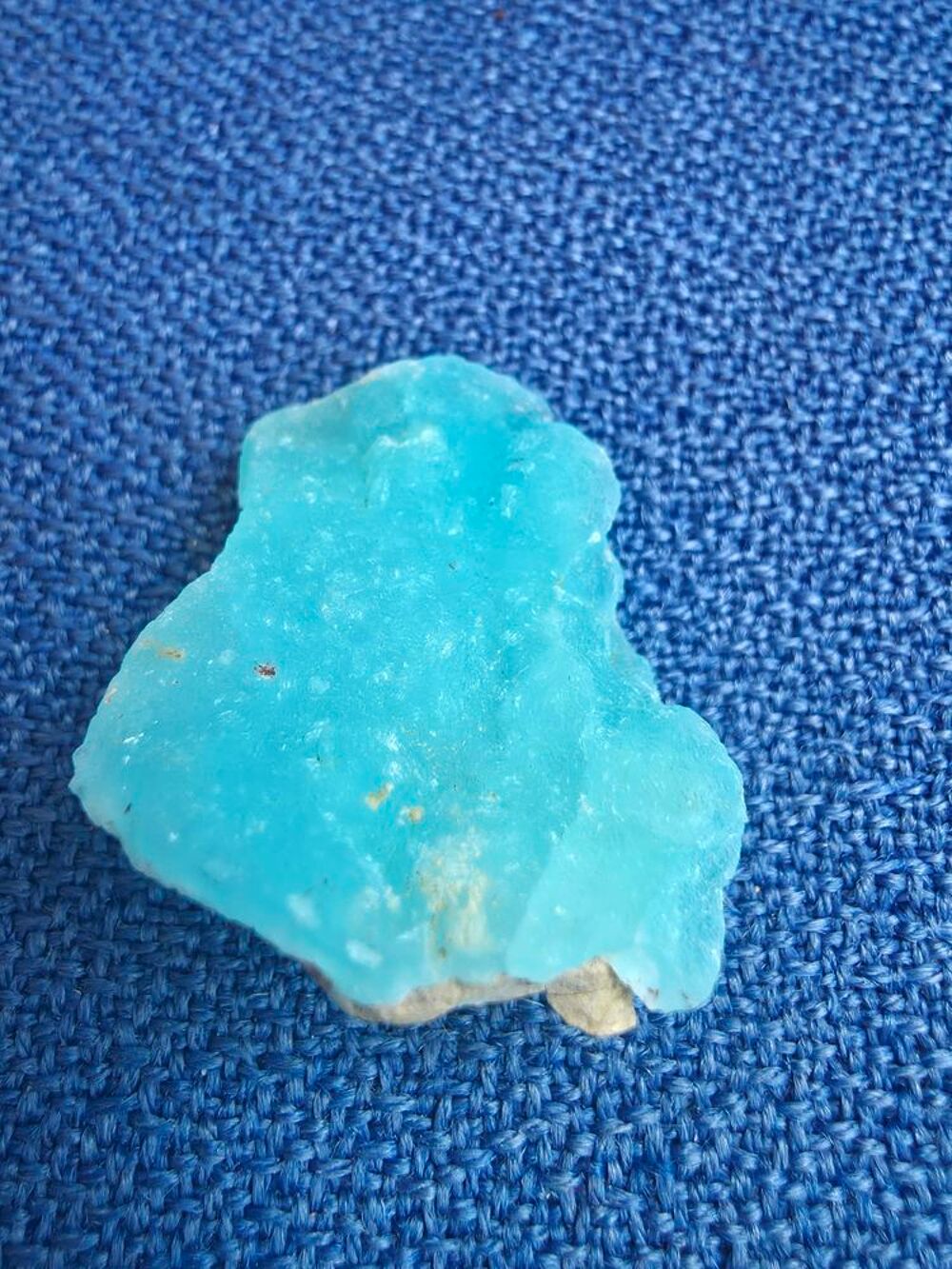 Superbe H&eacute;mimorphite Bleue Turquoise(Katanga)-6g 