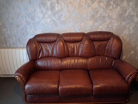 2 canap�s cuir de 2 et 3 places 250 Breteuil (27)