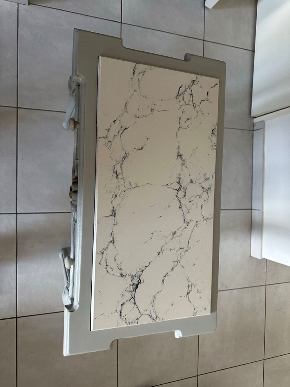 Console grise marbre Meubles