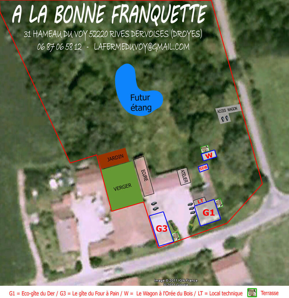   Insolite : ancien wagon SNCF (2/3 p.) proche Lac du Der Vacances  / Offres de location 
