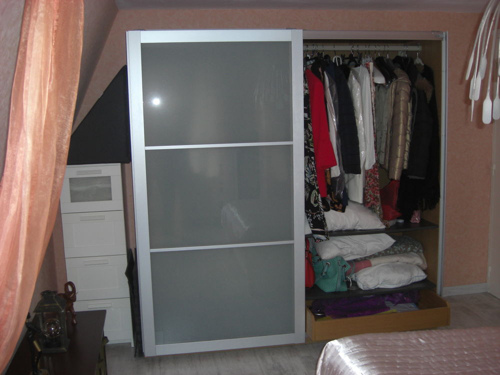 meuble penderie 2 portes coulissantes Meubles
