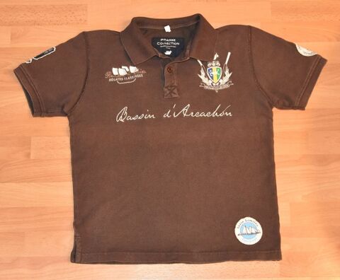 Polo chocolat.  PINASSE Collection. 12 ans. Tr�s bon �tat 14 Gujan-Mestras (33)