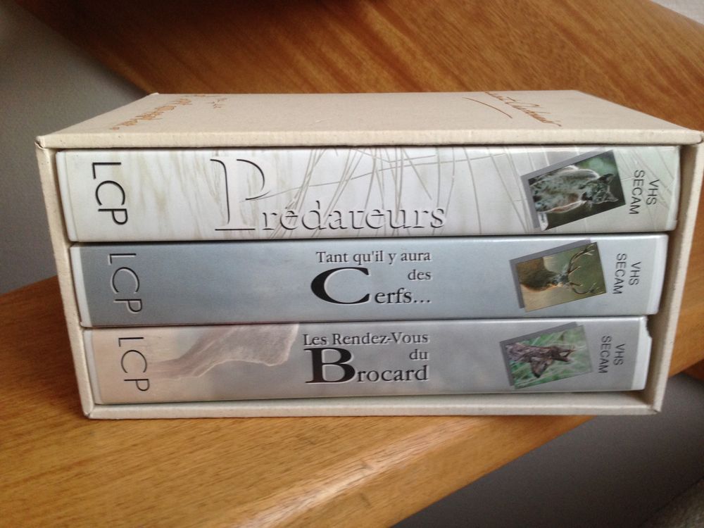 Films animaliers sur cassette CD et vinyles