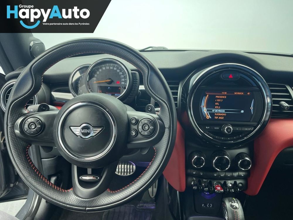 Cooper Hatch 3 Portes S 192 ch BVA6 Finition John Wor 2016 occasion 65000 Tarbes