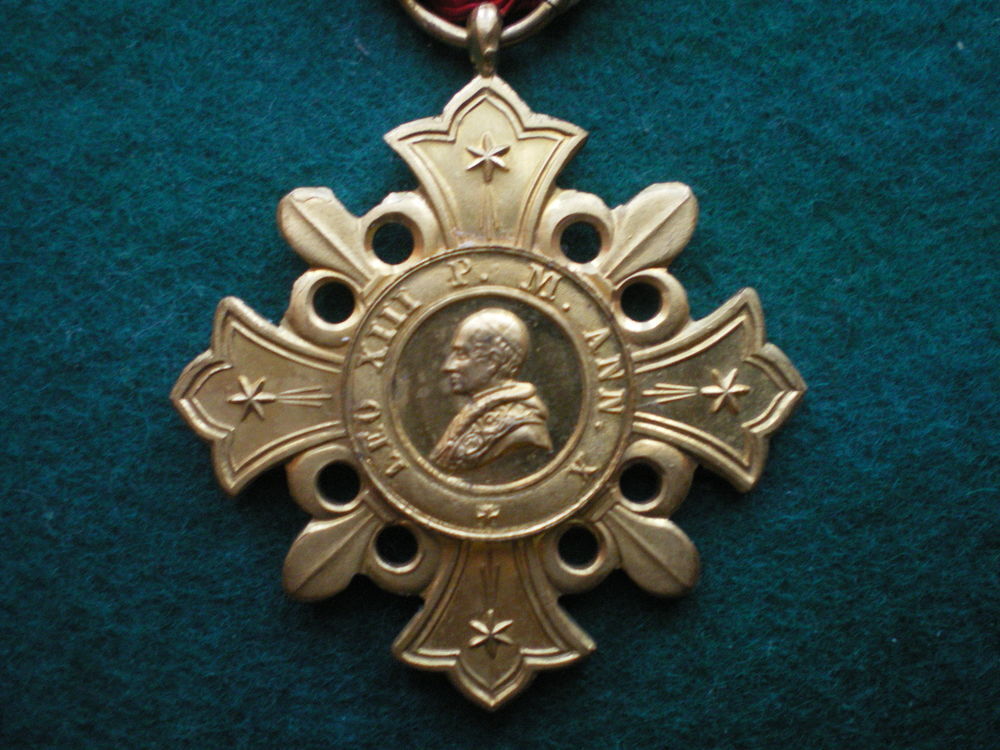 M&eacute;daille - Croix Pro Ecclesia et Pontifice. 