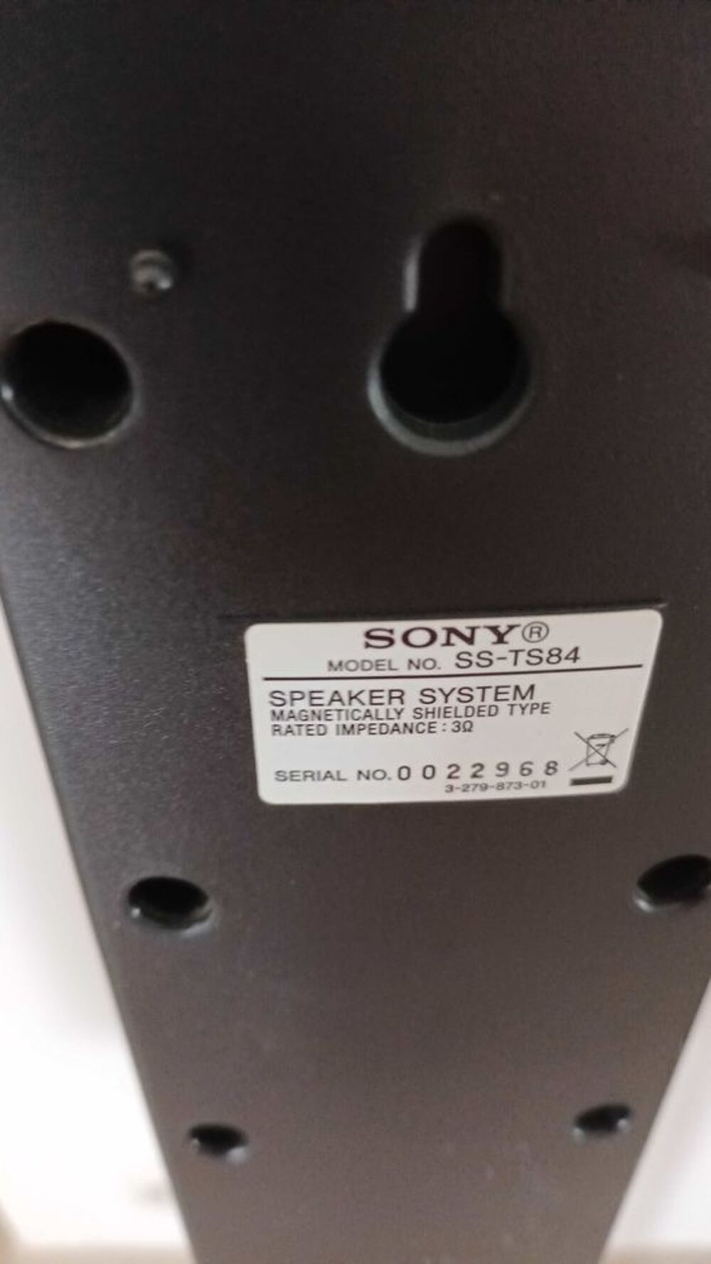 2 barres de son sur pied de marque Sony Audio et hifi