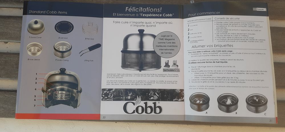 Griil,four: Cobb Jardin