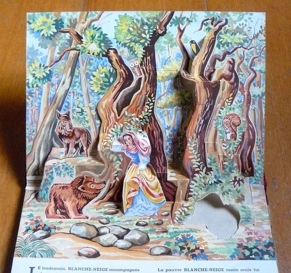 Pop-Hop Blanche-Neige - Gildas - &eacute;ditions Lucos - ann&eacute;es 50 Livres et BD