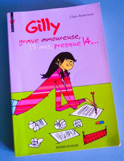 Gilly grave amoureuse 13 ans presque 14 livre 12 ans fille 2 Brienne-le-Château (10)