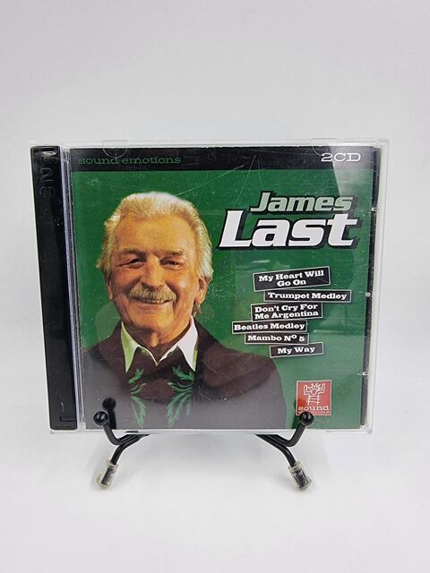 CD de musique James Last (comprend 2 CD) avec boite  1 Vulbens (74)