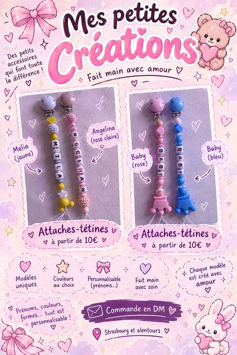 attache / Tétine , stylo , charm sac 10 Strasbourg (67)