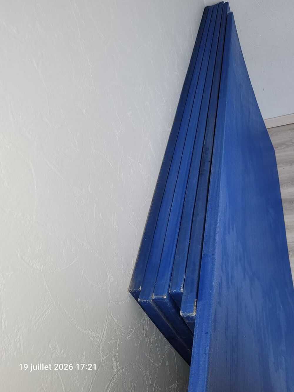 6 x Tatamis bleu 2m x 1m x 3cm Sports