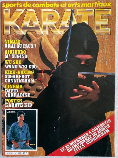 KARATE BUSHIDO n�129 OCTOBRE 1986 4 Jou�-l�s-Tours (37)