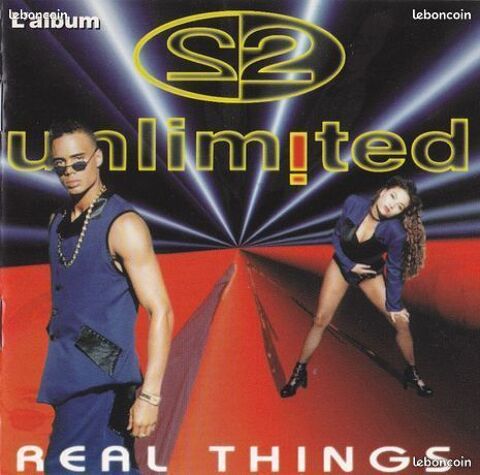 Cd 2 Unlimited ?? Real Things (�tat neuf) 6 Martigues (13)