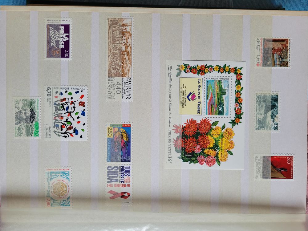 COLLECTION TIMBRES FRANCAIS 