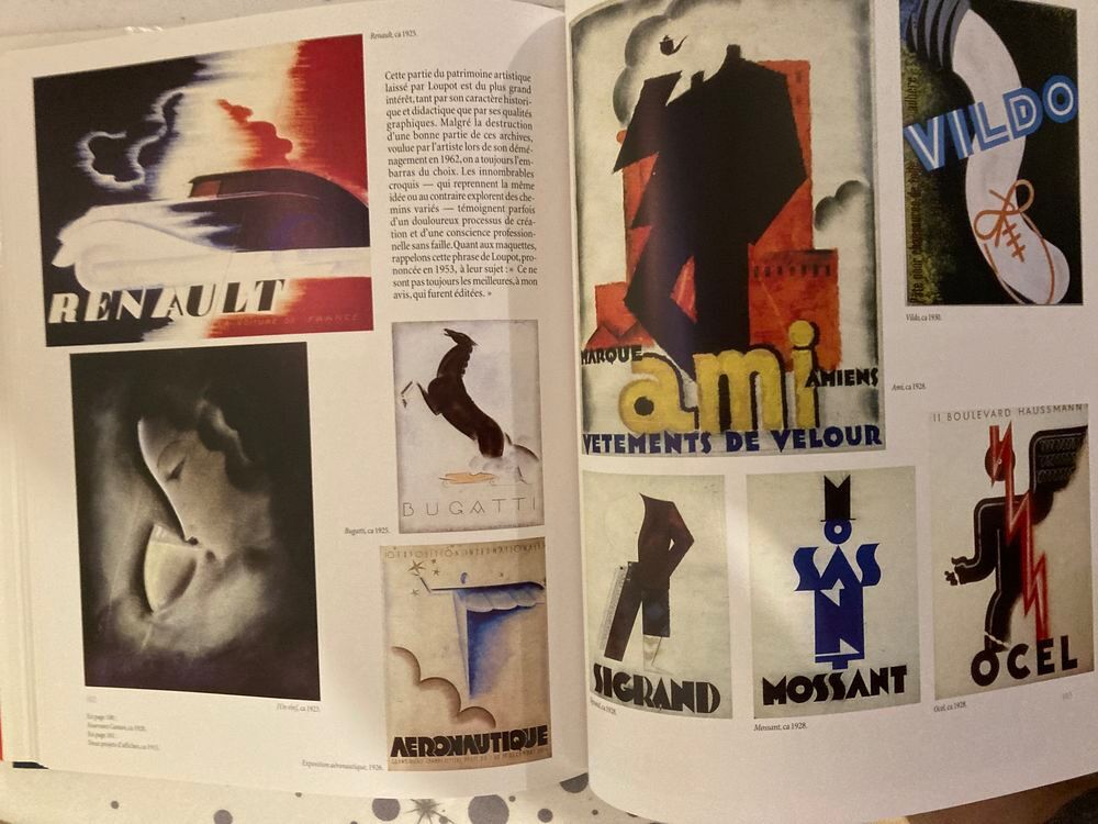 Livre l'art de l'affiche LOUPOT Livres et BD