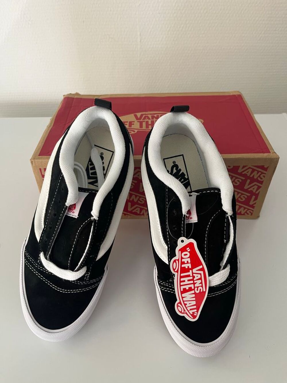 vans Knu Skool noir et blanc - pointure 38 Chaussures
