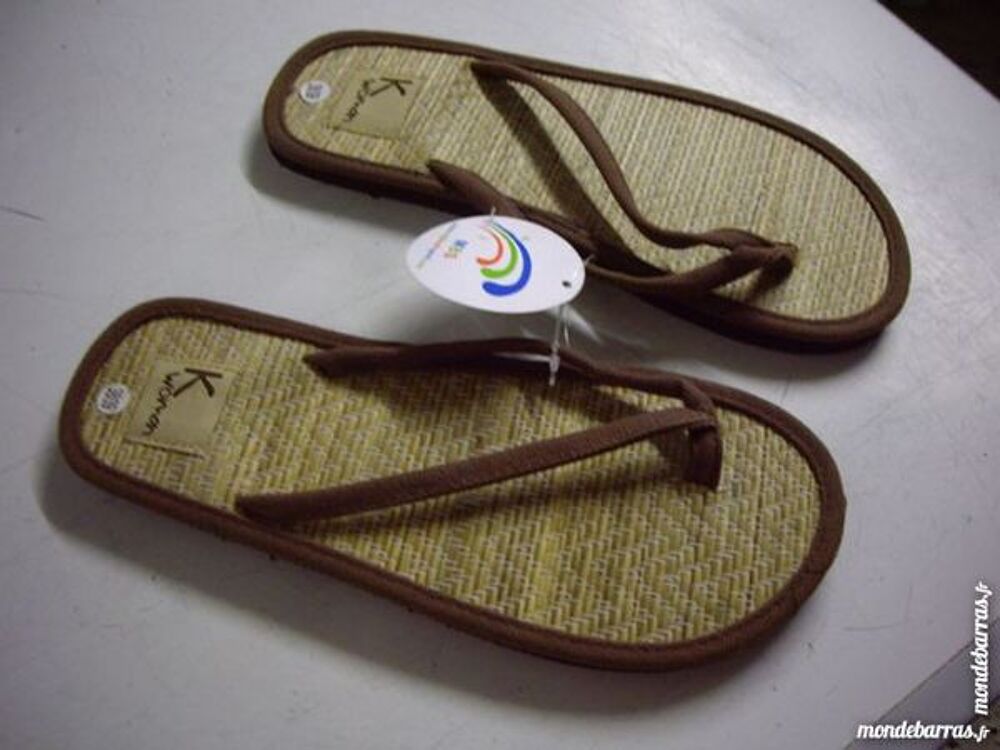 Paires de Tongs Mixte (Homme et Femme) pt 38/39 neuves Chaussures