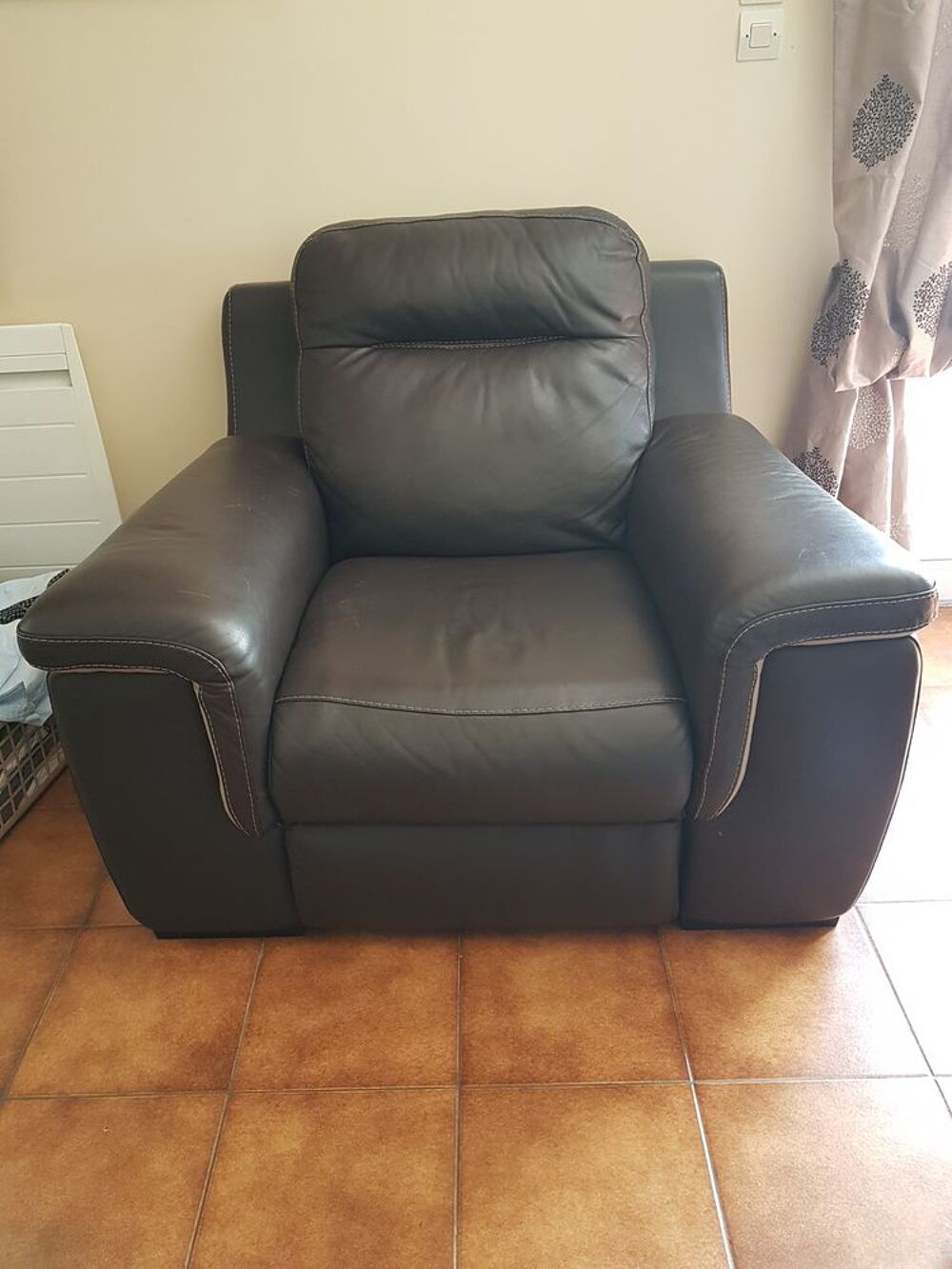 Fauteuil en cuir Meubles